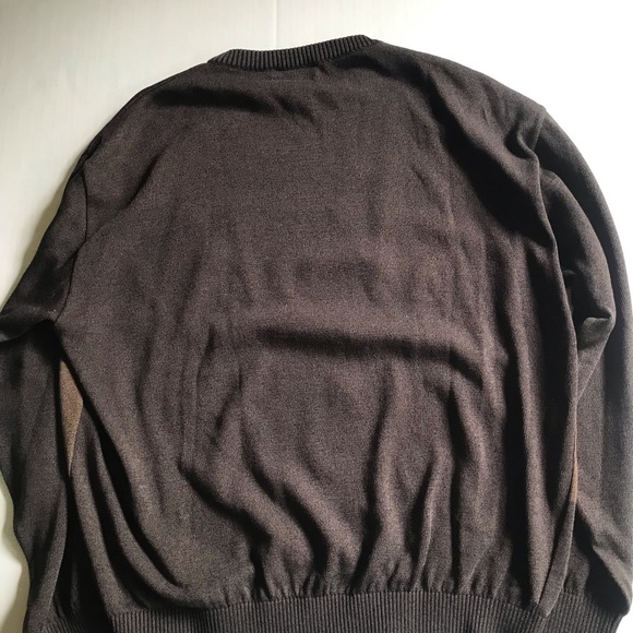 St Croix Knits Men’s Crew neck Sweater Cotton Blend Size Large - Picture 4 of 6